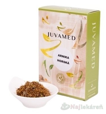 E-shop JUVAMED ARNIKA HORSKÁ - KVET bylinný čaj sypaný 20g