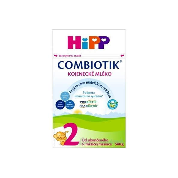 HiPP 2 BIO Combiotik Následná mliečna výživa 500 g