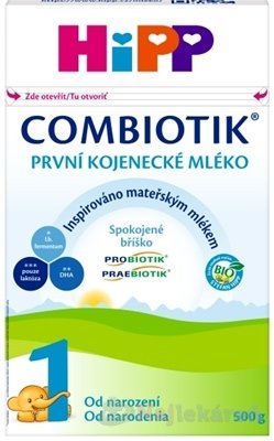 E-shop HiPP 1 BIO Combiotik mliečna dojčenecká výživa, 500g