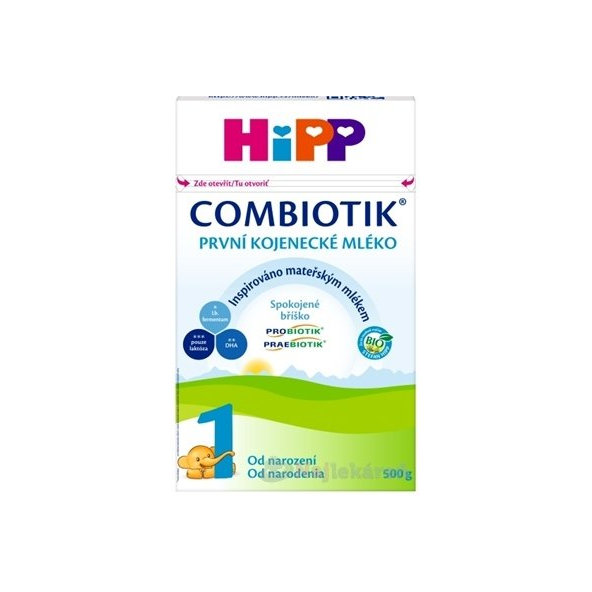 HiPP 1 BIO Combiotik mliečna dojčenecká výživa, 500g