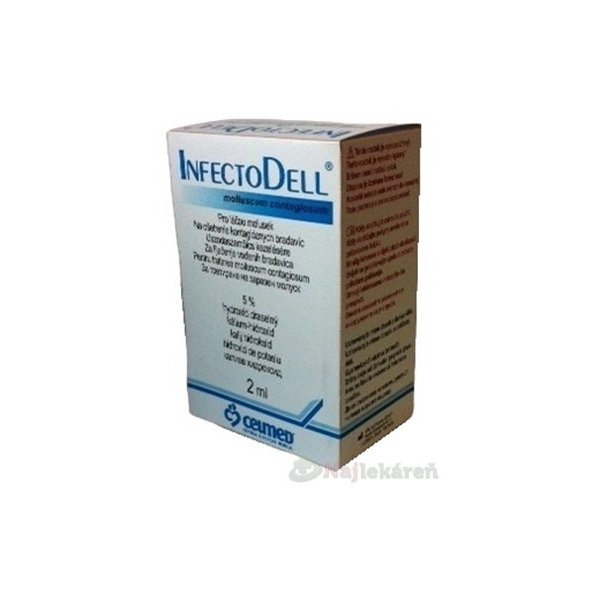 INFECTODELL na ošetrenie bradavíc 2ml