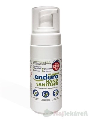 Enduro HAND SANITISER na dezinfekciu rúk 100ml