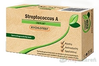 E-shop VITAMIN STATION Rýchlotest Streptococcus A samodiagnostický test z hrdla, 1set