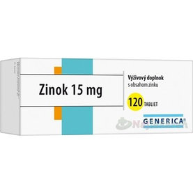 GENERICA Zinok 15 mg