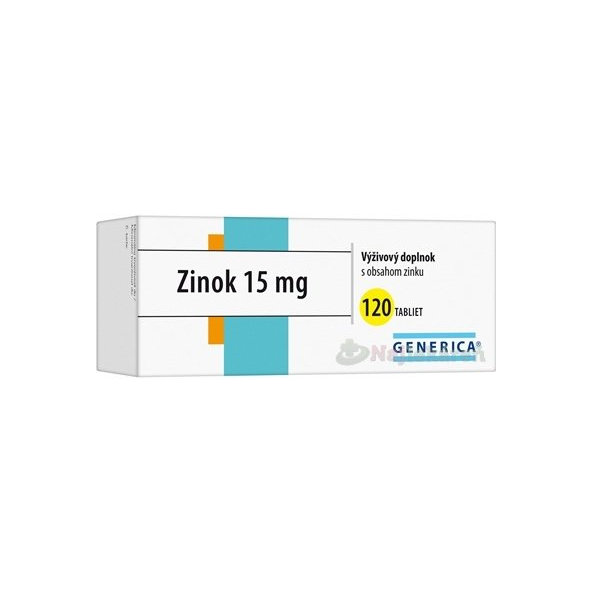 GENERICA Zinok 15 mg