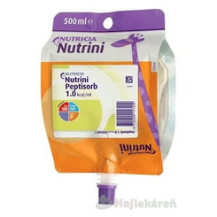 Nutrini Peptisorb, tekutá výživa pre deti od 1-6 roka, 500ml