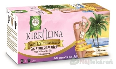 E-shop KIRKOLINA Classic Anti-cellulite Herb čajová bylinná zmes 25x2g