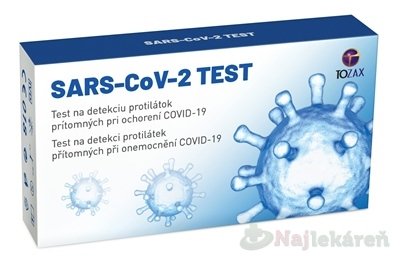 E-shop TOZAX SARS-CoV-2 test na detekciu protilátok prítomných pri ochorení Covid-19, 1set