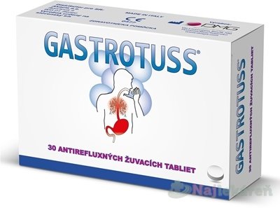 E-shop Gastrotuss tablety žuvacie antirefluxné 1x30 ks