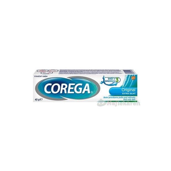 COREGA Original EXTRA SILNÝ fixačný krém 40 g