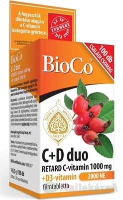 E-shop BioCo C+D duo, 100 ks