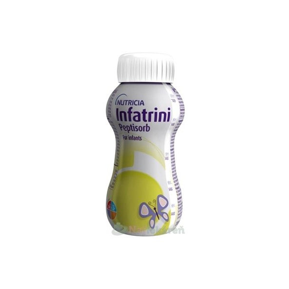 Infatrini Peptisorb For infants, výživa pre dojčatá od narodenia, 24x200ml