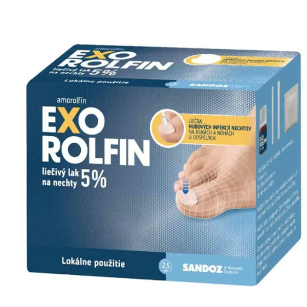 E-shop EXOROLFIN liečivý lak na nechty 5 %