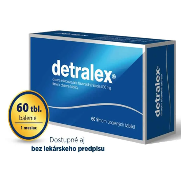 E-shop DETRALEX 500 mg ťažké, boľavé, opuchnuté nohy 60 tabliet