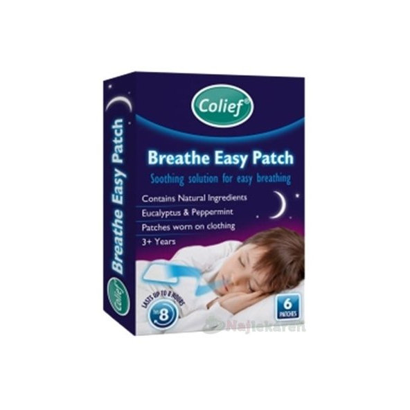 Colief Breathe Easy Patch Eucalyptus & Peppermint