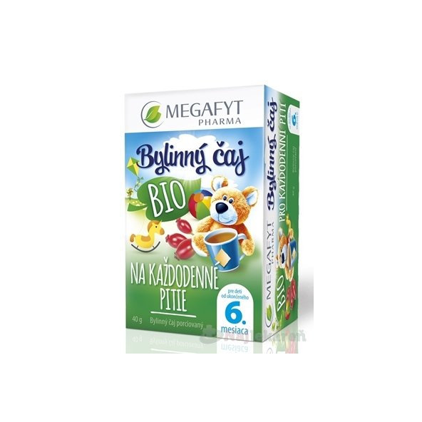 MEGAFYT BIO Bylinný čaj NA KAŽDODENNÉ PITIE pre deti 20x2g