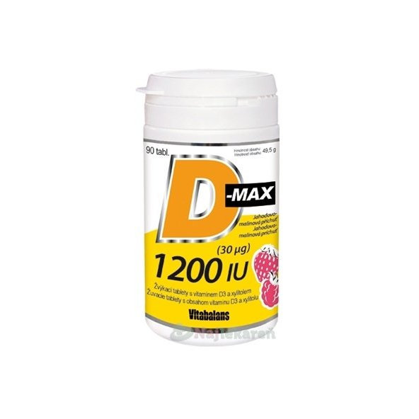 Vitabalans D-max 1200 IU (30 µg)