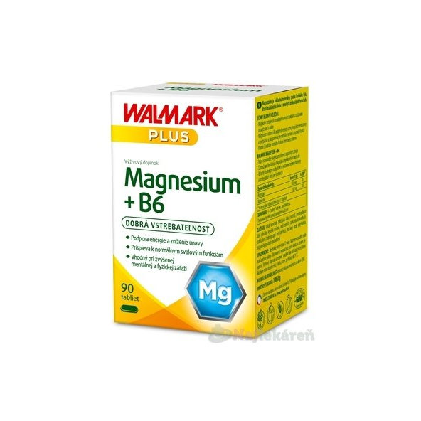WALMARK Magnesium + B6 90 ks