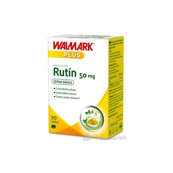 WALMARK Rutín 50 mg (inov. obal 2019) 1x90 ks