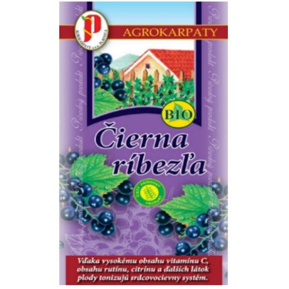 Agrokarpaty - Čaj Ríbezľa čierna 20 x 2 g