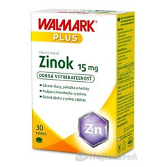 WALMARK Zinok 15 mg 30 tabliet