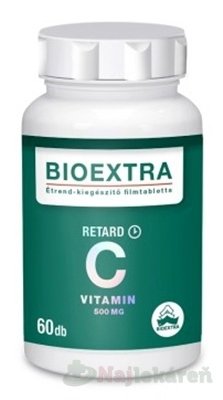E-shop BIOEXTRA Vitamín C 500 mg Retard, 60 ks