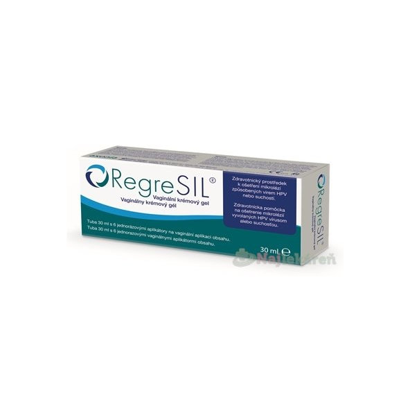 RegreSIL vaginálny krémový gél 30 ml + 6 aplikátorov