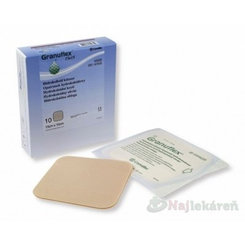GRANUFLEX obväz hydrokoloidný, 15x15cm, 10ks