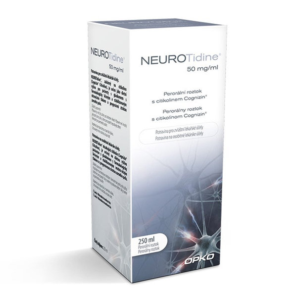NEUROTidine na glaukom 50 mg/ml, 250ml