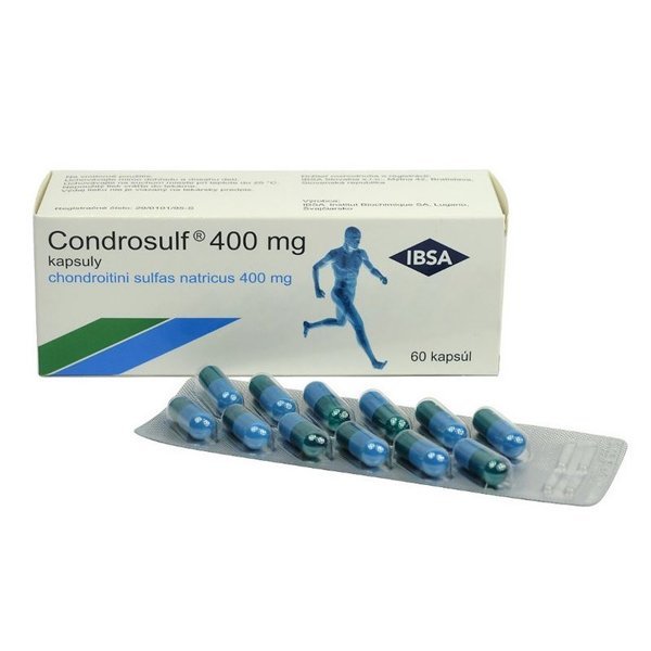 E-shop Condrosulf 400mg na zápal a bolesť kĺbov 60 cps