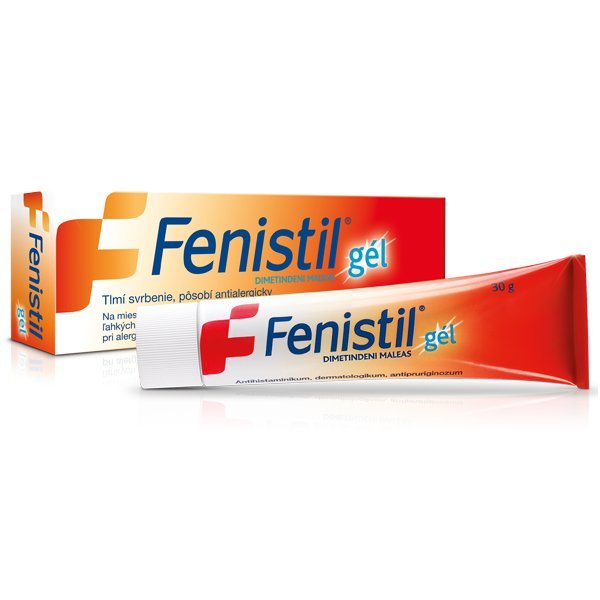 E-shop Fenistil gél na alergiu a popáleniny, 1 mg/g, 50g