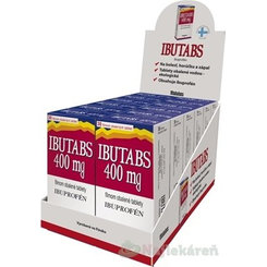 IBUTABS na bolesť 400 mg 12x30 tabliet
