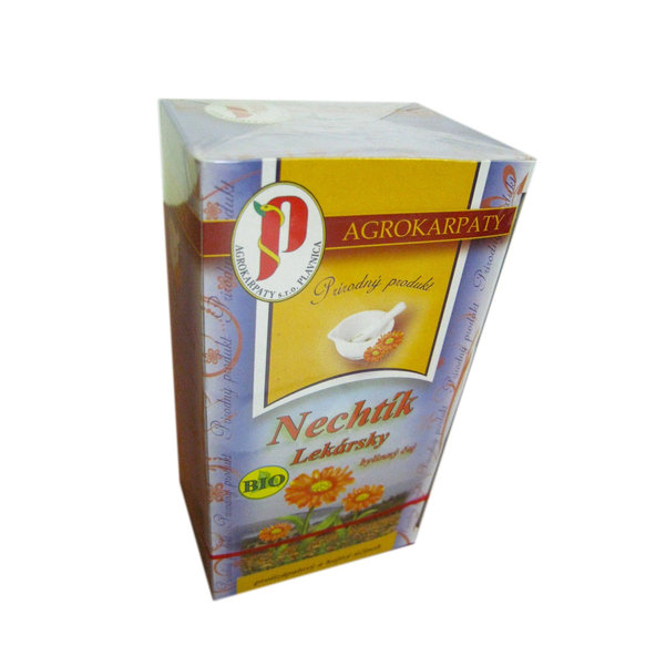 Agrokarpaty - Čaj Nechtík lekársky bylinný, 20x2g