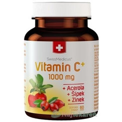 SwissMedicus Vitamín C+ 1000 mg, 60ks