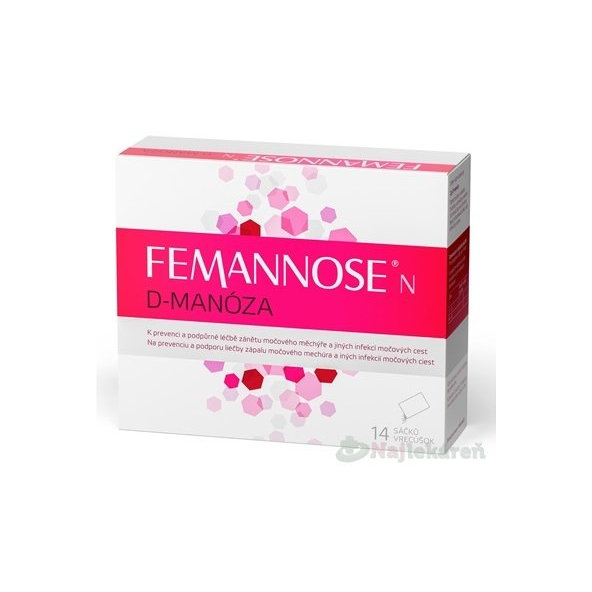 FEMANNOSE N D-manóza granulát na močové cesty 14 vrecúšok