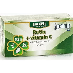 JutaVit Rutín + vitamín C, 60 tbl