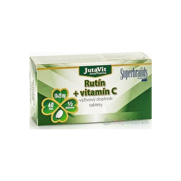 JutaVit Rutín + vitamín C, 60 tbl