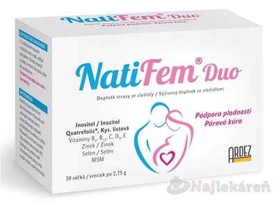 E-shop NatiFem Duo vrecká 30ks