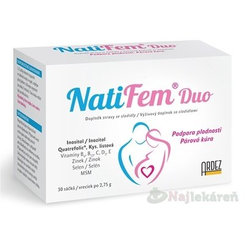 NatiFem Duo vrecká 30ks