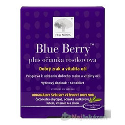 NEW NORDIC Blue Berry pre dobrý zrak 60tbl
