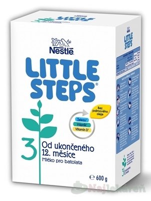 E-shop LITTLE STEPS 3 dojčenské mlieko 600g