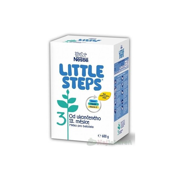 LITTLE STEPS 3 dojčenské mlieko 600g