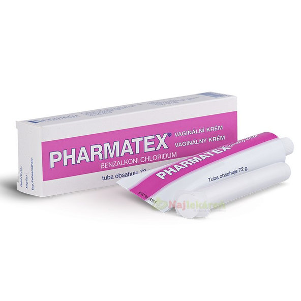 PHARMATEX vaginálny krém, lokálna antikoncepcia 72g