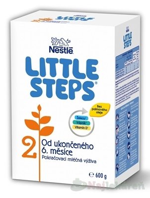 E-shop LITTLE STEPS 2 dojčenská mliečna výživa (od ukonč. 6m) 1x600g