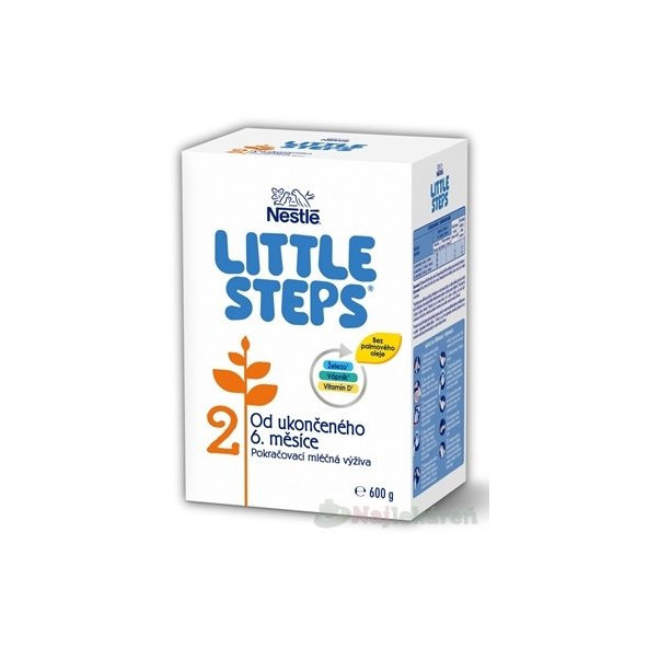 LITTLE STEPS 2 dojčenská mliečna výživa (od ukonč. 6m) 1x600g