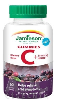 E-shop Jamieson Vitamín C + Immune Shield Gummies 60 pastiliek
