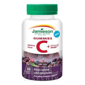 Jamieson Vitamín C + Immune Shield Gummies 60 pastiliek