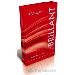 MAXIS BRILLANT LÝTKOVÉ PANČUCHY veľkosť 8,krátke, so špicou, bronz 1pár