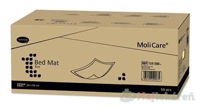 E-shop MoliCare Bed Mat Eco 9 kvapiek absorpčné podložky 60x90cm 50ks