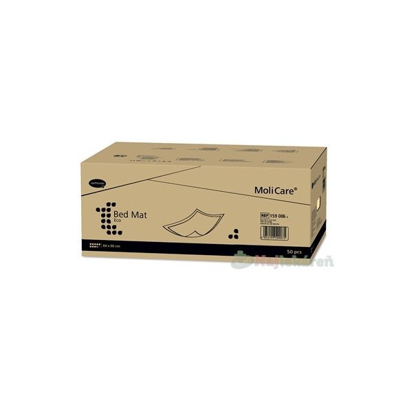 MoliCare Bed Mat Eco 9 kvapiek absorpčné podložky 60x90cm  50ks
